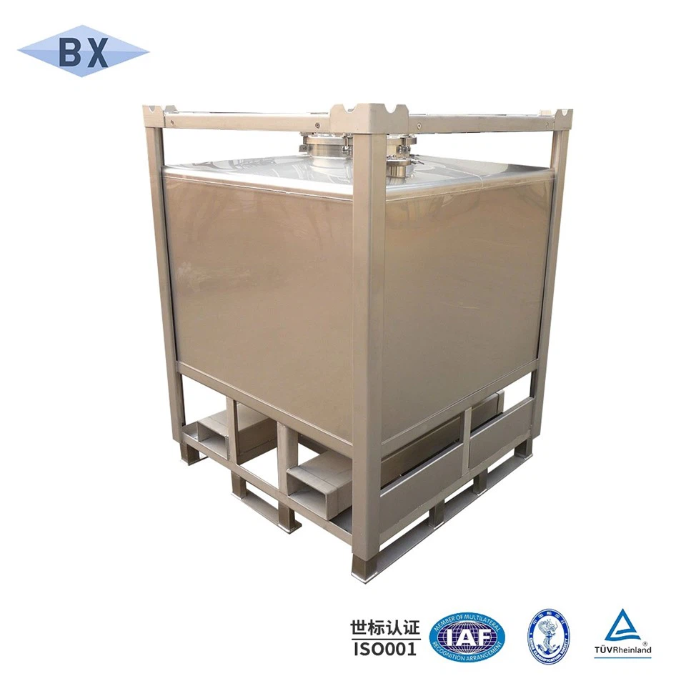 Chemical Stainless Steel IBC Tote Tank